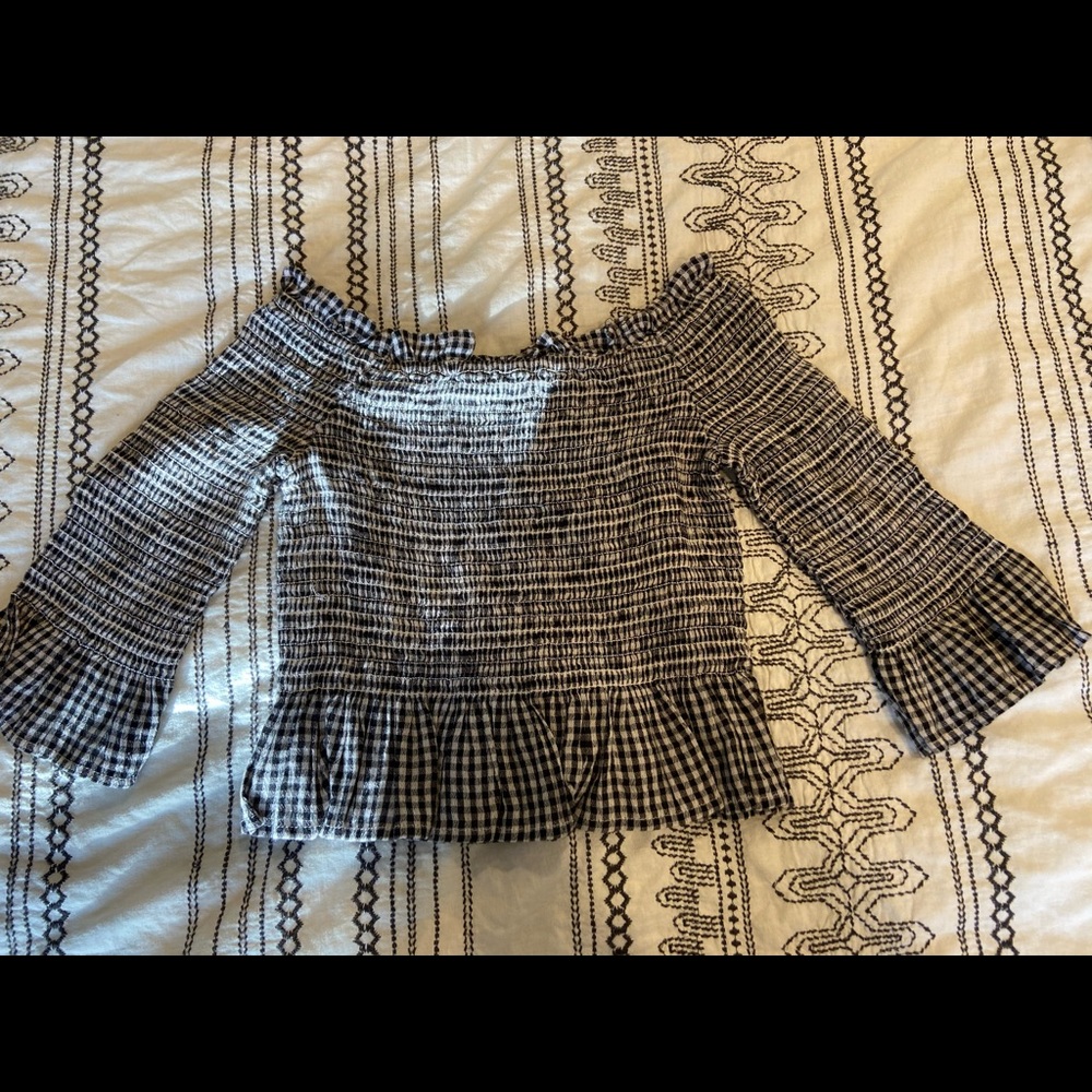 Gingham top